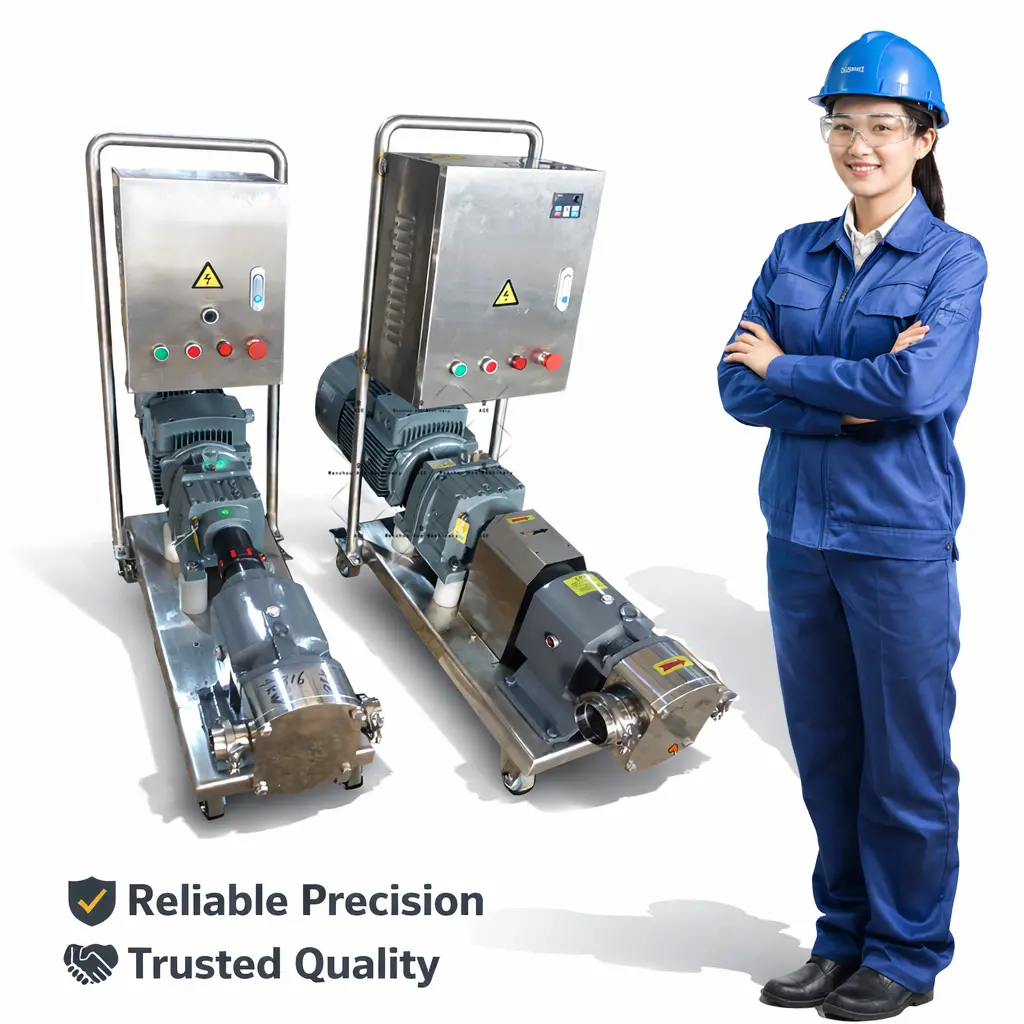 Double lobe pump system